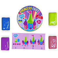 Набор для лепки с воздушным пластилином Princess Fairy ТМ Lovin 70138 4 цвета Замок OS, код: 7672597