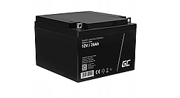 Акумулятор Green Cell AGM35 12V 26AH для ДБЖ R_2062