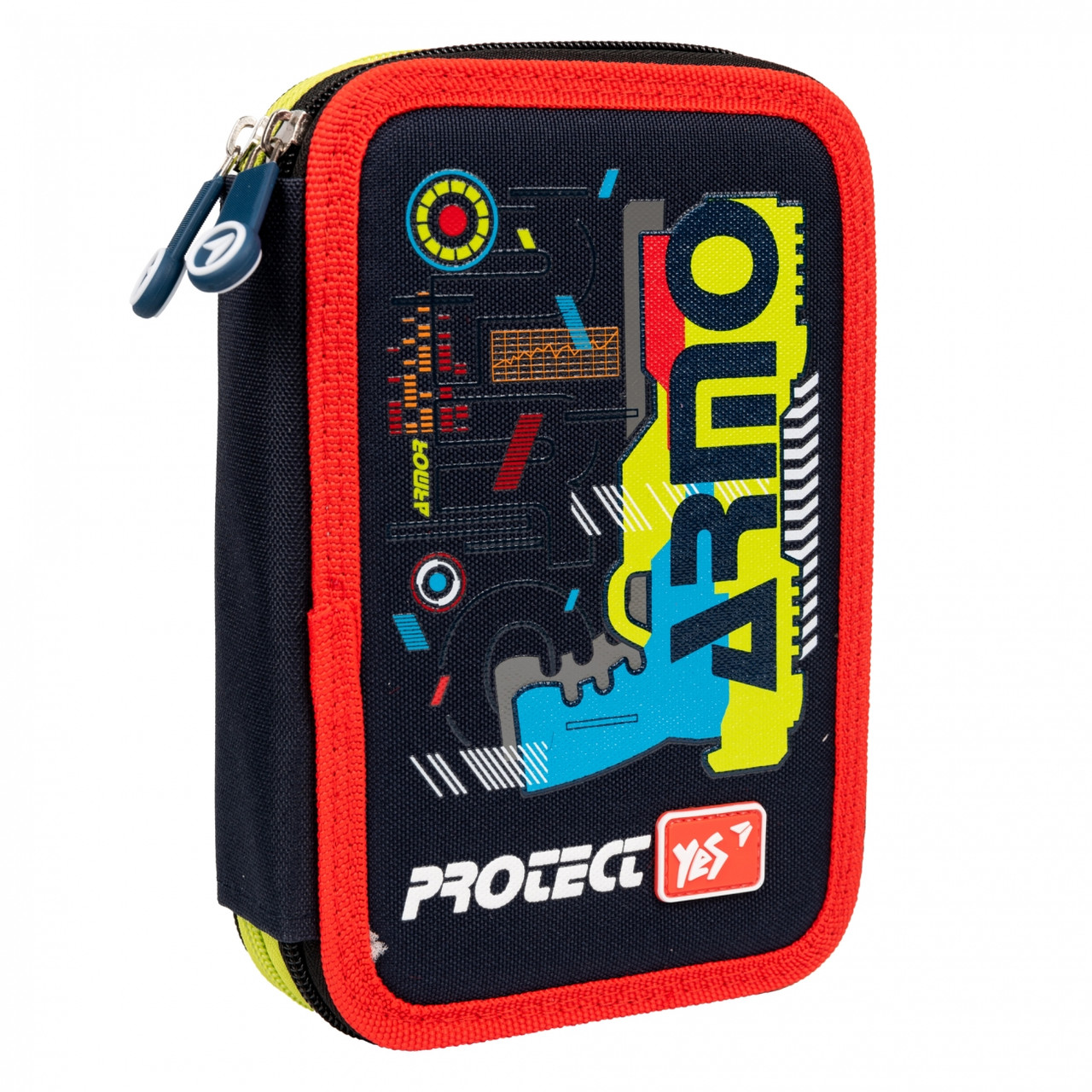 Пенал твердий YES подвійний HP-01 Blaster 13х21х4 см (533132), фото 1