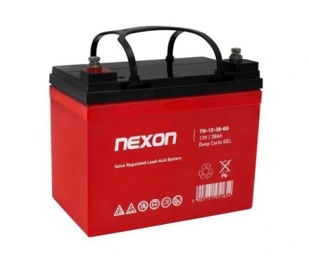 Акумулятор гелієвий NEXON GEL DEEP CYCLE 38Ah 12V TN-12-38-GD R_2061
