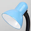 Світильник настільний на прищіпці під лампу Е27 Sirius TY 1108B блакитного кольору, фото 2