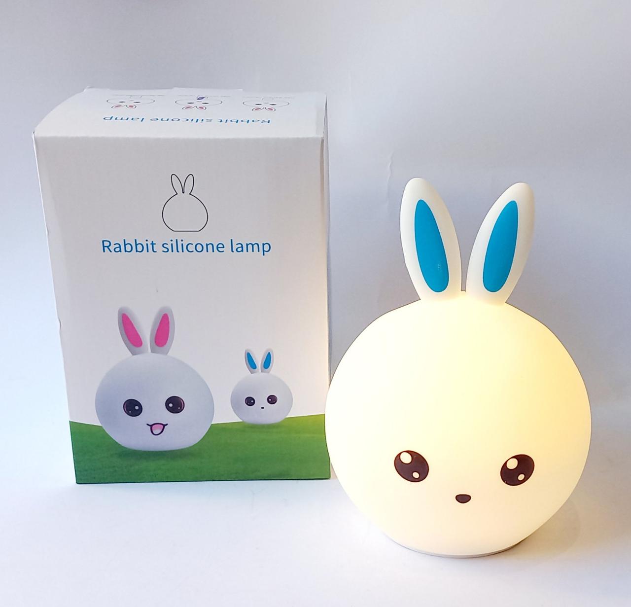 Дитячий світильник нічник Зайчик LED Rabbit, фото 1