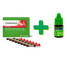 Charisma Smart Heraeus Kulzer (Харізма смарт) Набір A1-1шт, А2-3шт, А3-2шт, А3.5-1шт, UD-1шт + Gluma bond 2