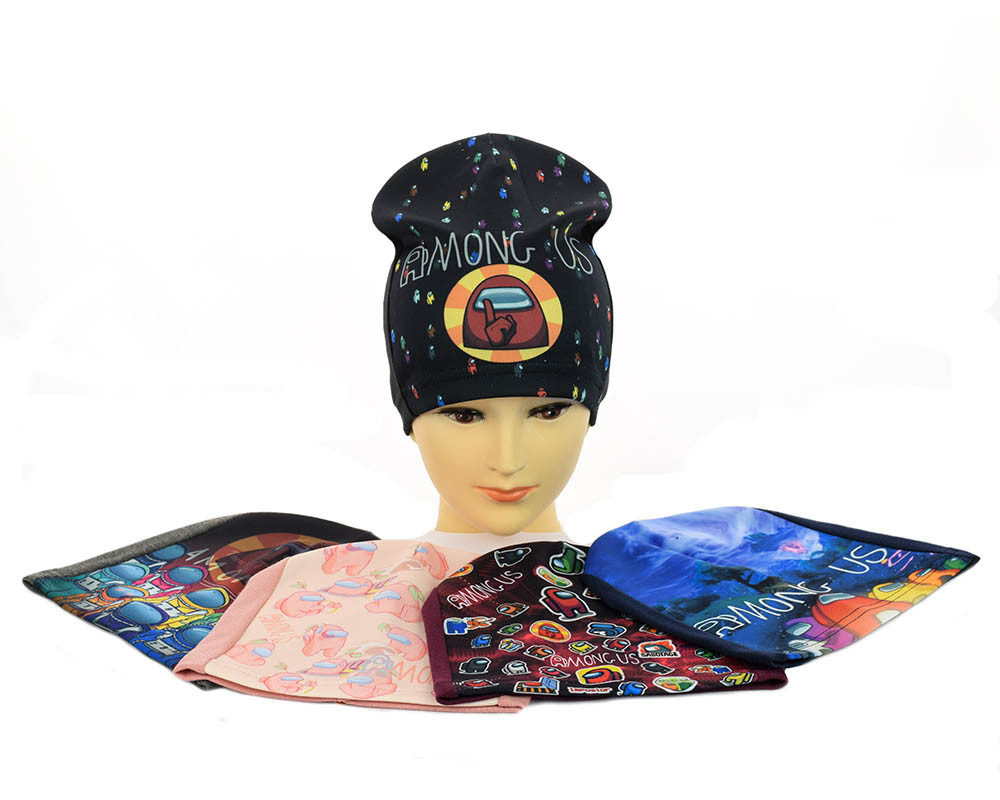 Трикотажні шапки "Among Us"