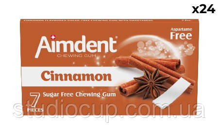 Жувальна гумка Cinnamon (кориця) Aimdent