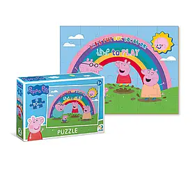 Пазл "Peppa Pig" 200303 на 30 елементів "Dodo"