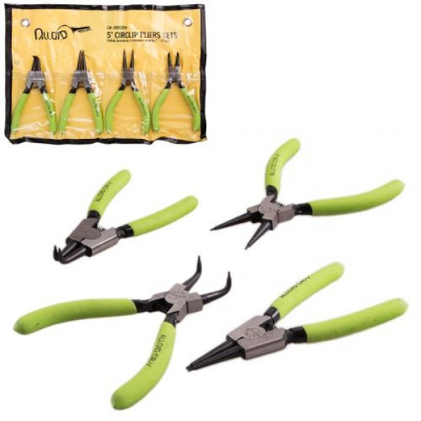 Набір знімачів стопорних кілець 5". сегера. 4 предм. (СІ-109125Н) ALLOID, фото 1