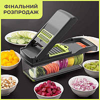 Универсальная овощерезка Veggie Slicer 14 в 1 Мультислайсер-измельчитель