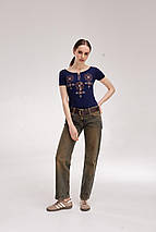 Жіноча трикотажна футболка"Оберіг", фото 4