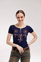 Жіноча трикотажна футболка"Оберіг", фото 3