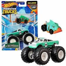 Набор машинок 2 шт.,Monster Trucks "PURE MUSCLE", Hot Wheels HKM14