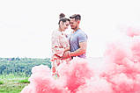 Кольоровий дим на гендер патті рожевий 2165, фото 3