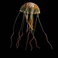 Декорация для аквариума Медуза AM001031SB 5х5х15см оранжевый
