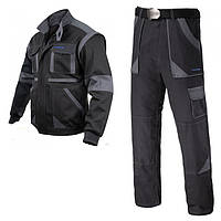 Комплект спецодягу робочий костюм куртка жилетка та штани, роба чоловіча для працівників польша procotton