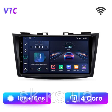 Junsun 4G Android магнітола для Suzuki Swift 4 2011-2017