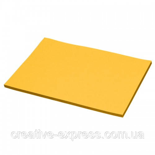 Картон для дизайну Decoration board, А4(21х29,7 см), №3 жовтий темний, 270 г/м2, NPA