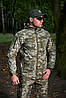 Демісезонний костюм "Захисник", Тактичний костюм Софтшелл Піксель ЗСУ (46-56 р.), фото 6