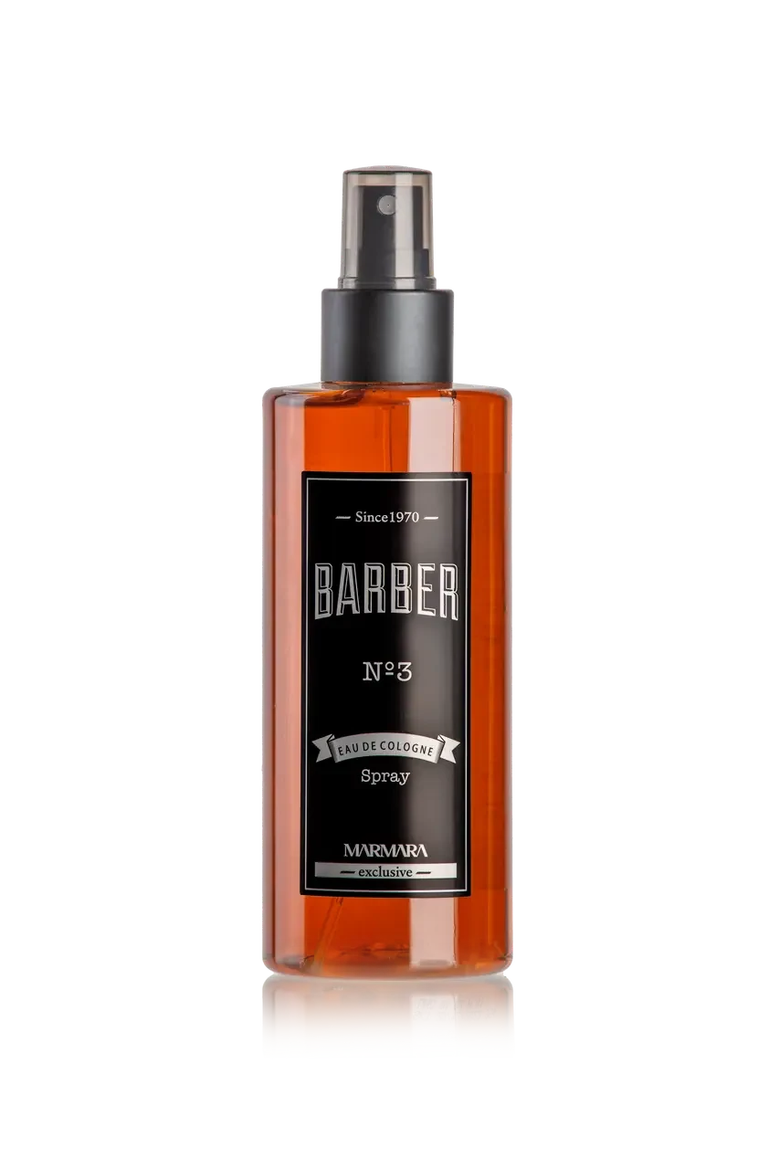 Одеколон чоловічий Marmara Barber №3 з розпилювачем 250мл, фото 1