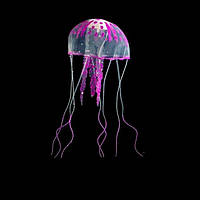 Декорация для аквариума Медуза AM001031SB 5х5х15см фиолетовый