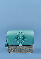 Бохо-сумка BlankNote Лилу Серый (BN-BAG-3-felt-tiffany) CT, код: 355885