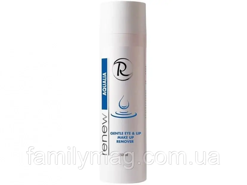 М'який засіб для демакіяжу Gentle Eye & Lip Make-Up Remover AQUALIA RENEW 250 мл