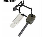 Комплект для розпалювання багаття Mil-Tec Fire Steel Set Olive 15275000-, фото 5