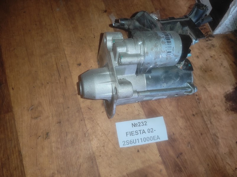 No232 Б/у стартер 2S6U11000EA для Ford Fiesta 2002-