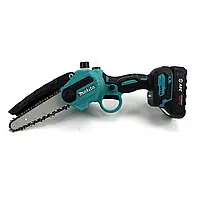 Аккумуляторная мини-пила Makita DUC155HN (24V, 5AH) С автоматической смазкой цепи Экономичный веткорез