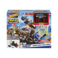 Трек Хот ВІлс  Hot Wheels Monster Trucks 0 1 2 3 4 Hot Wheels Monster Trucks Arena Smashers Race Ace HNB89