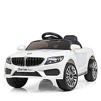Детский одноместный электромобиль BMW с музыкальными и световыми эффектами Bambi M 3987EBLR-1 Белый