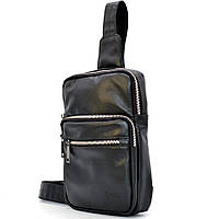 Кожаный рюкзак слинг мужской на одну шлейку GA-0904-4lx TARWA
