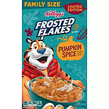 Пластівці Kellogg's Frosted Flakes Pumpkin Spice 484g (термін до 16.05.2024), фото 3