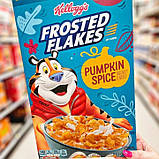 Пластівці Kellogg's Frosted Flakes Pumpkin Spice 484g (термін до 16.05.2024), фото 7