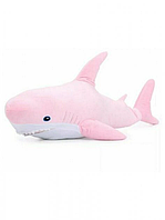 Мягкая игрушка-подушка Акула из IKEA, Плюшевая игрушка Акула Блохей 100 см, Розовый