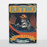 Дерев'яний постер Діско паті А5, фото 6