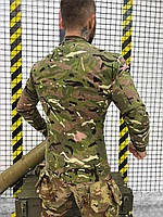 Осенняя милитари кофта для военных Multicam, Теплая тактическая кофта армейский гольф