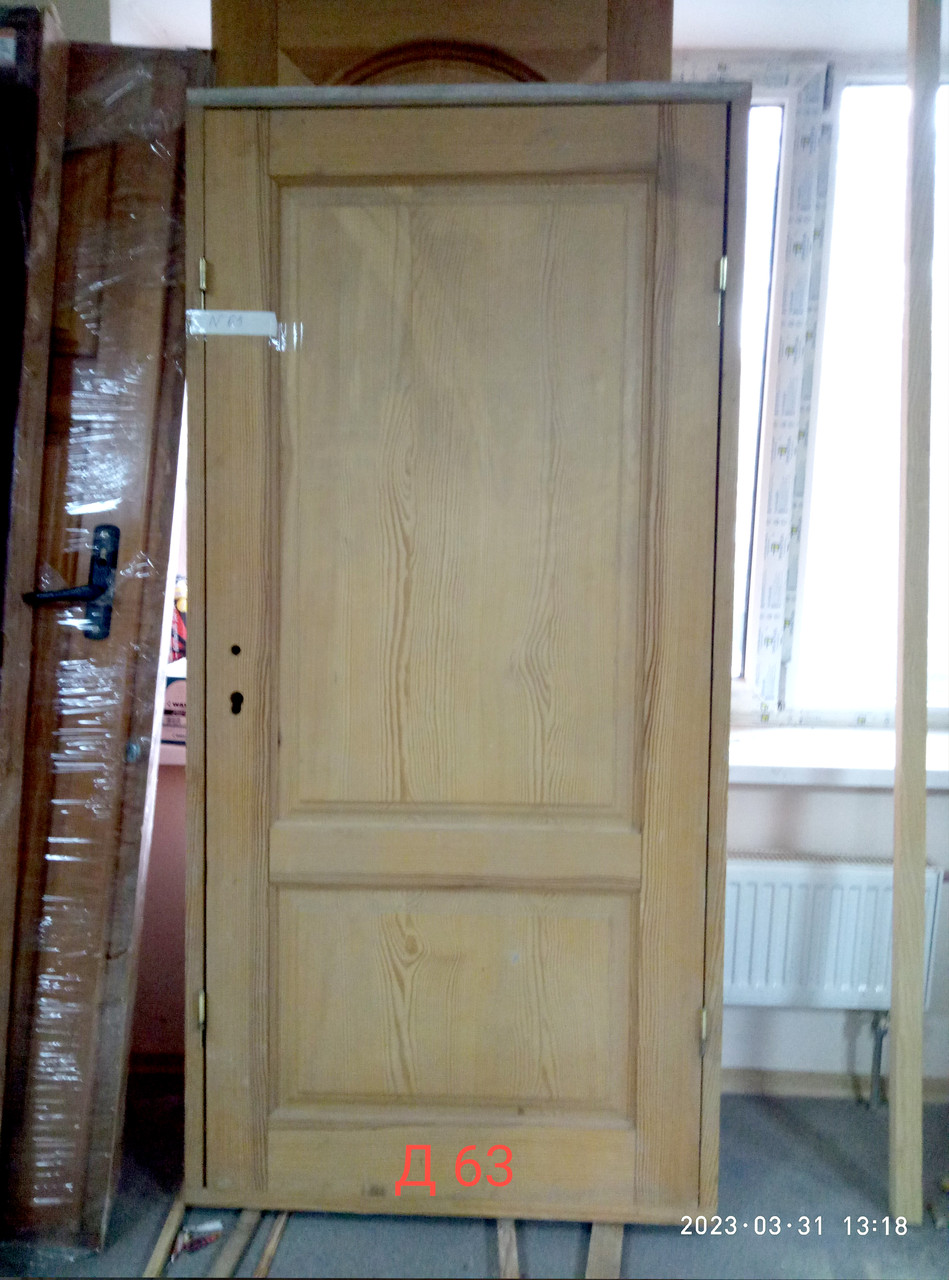 Д-63 дверний блок із сосни, фото 1