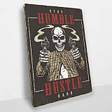 Дерев'яний постер Залишатися скроним А5, фото 2