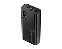 Портативная универсальная мобильная батарея 30000 mAh с индикатором ,Power Bank 3USB 2.1A с быстрой зарядкой