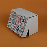 Новорічні подарункові коробки "Зима" 250*170*110 універсальна Коробка для подарунків на Новий рік дітям, фото 6