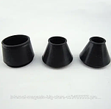 Вакуумна помпа насос для члена з насадками 4 шт., помпа з мастурбатором-насадкою, інтимні іграшки, фото 3