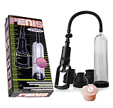 Вакуумна помпа насос для члена з насадками 4 шт., помпа з мастурбатором-насадкою, інтимні іграшки, фото 9