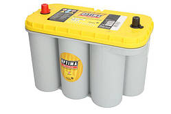 Акумулятор OPTIMA 12В 75Агод./975А (EN) AGM Orbital (EN) YELLOW (R+ стандартні клеми) 325x165x238 B01 -