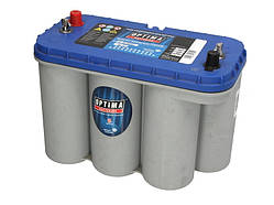 Акумулятор OPTIMA 12В 75Агод./975А (EN) AGM Orbital (EN) BLUE (R+ стандартні клеми) 325x165x238 B01 -