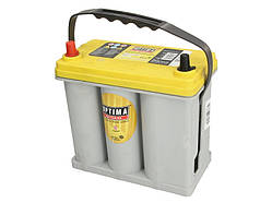 Акумулятор OPTIMA 12В 38Агод./460А (EN) AGM Orbital (EN) YELLOW (L+ тонкі клеми (японські транспортні засоби))