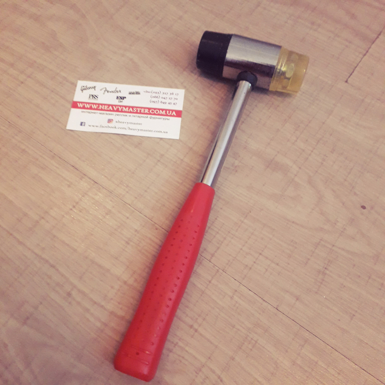 Гумовий молоток киянка для рихтування Intertool, фото 1