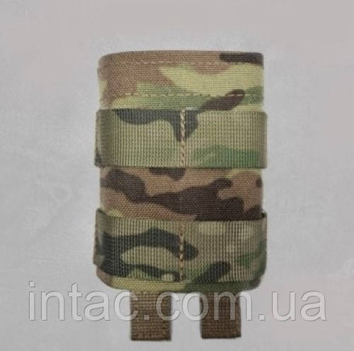 Підсумок тактичний під магазин з фіксатором одинарний Warrior Spirit WS1 Multicam