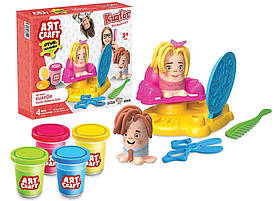 Ігровий набір тісто для ліплення ART CRAFT Перукар