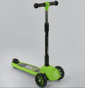 Самокат триколісний Best Scooter 35857, зелений