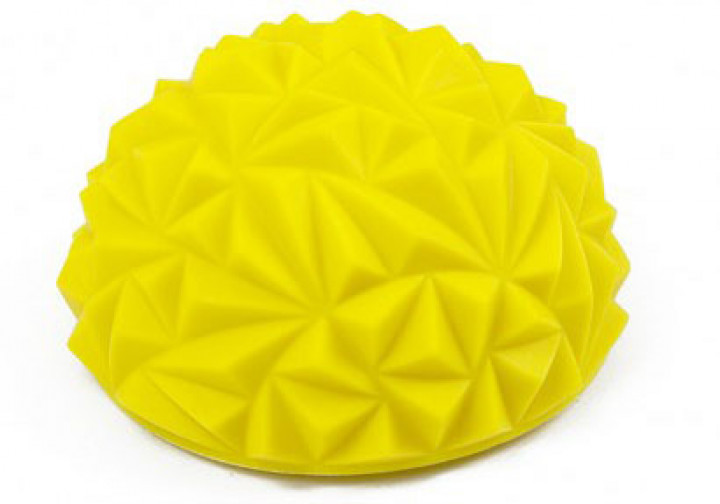 Напівсфера масажний кіндербол EasyFit Rif 16 см жовтий